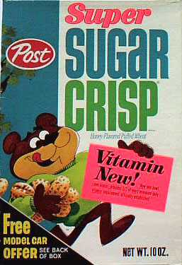 Late 60's Super Sugar Crisp Box