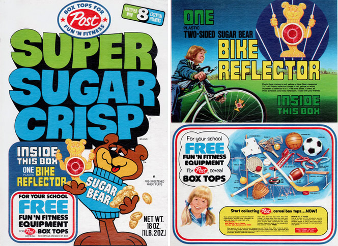 Super Sugar Crisp Bike Reflector