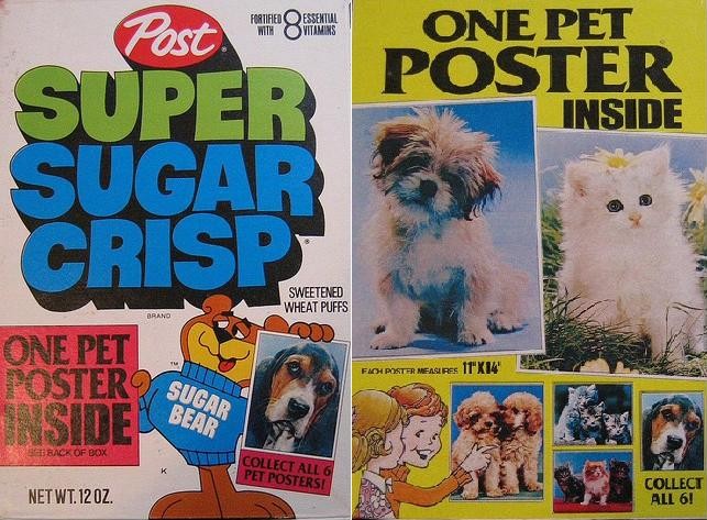 Super Sugar Crisp Pet Poster Box
