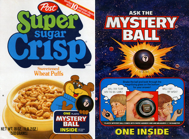 1981 Super Sugar Crisp Box