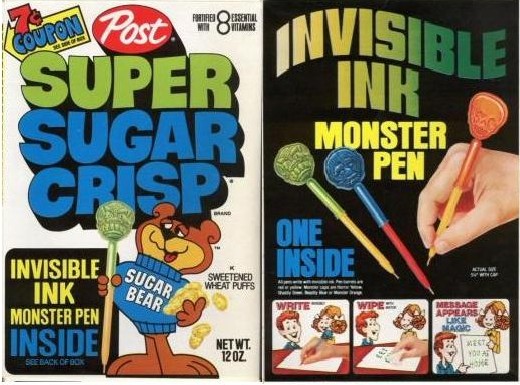 Super Sugar Crisp Monster Pen