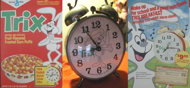 Trix Rabbit Alarm Clock