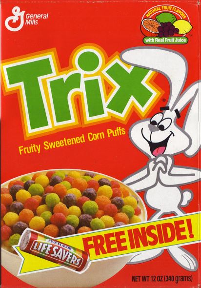 Trix Cereal Life Savers