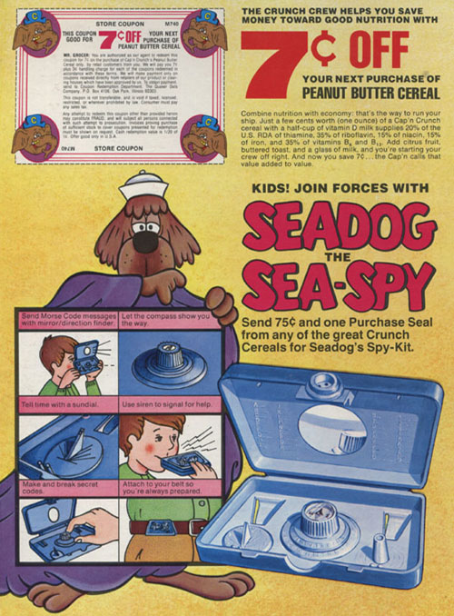 Vanilly Crunch Seadog Spy Kit