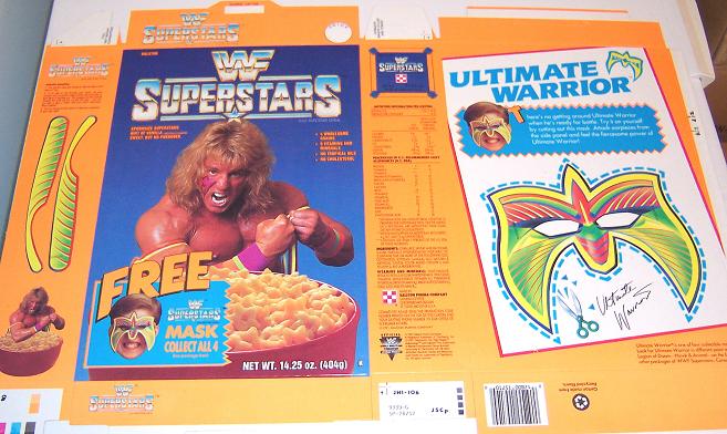 WWF Superstars Ultimate Warrior Mask