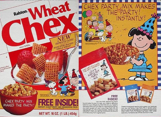 Wheat Chex Peanuts Gang Box