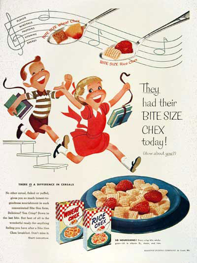 1954 Chex Ad