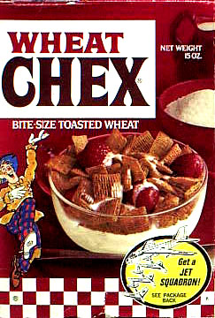 Wheat Chex Box - Jet Squadron