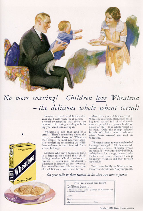 Old Wheatena Advertisement