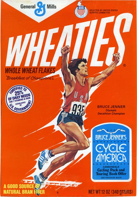 Classic 1977 Bruce Jenner Wheaties Box