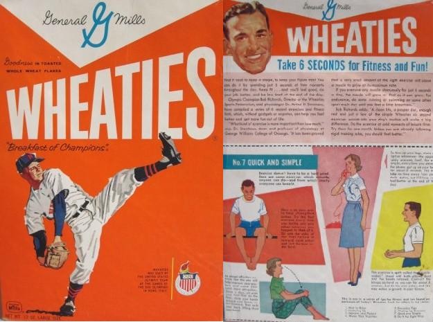 Wheaties Fitness Tips Box