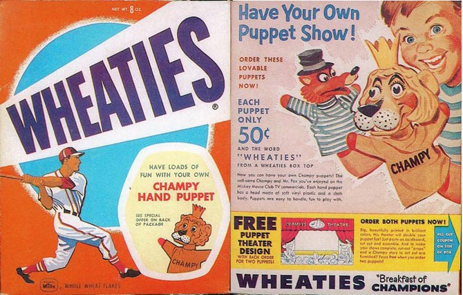 Wheaties Champy Box