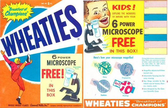 Wheaties Microscope Box