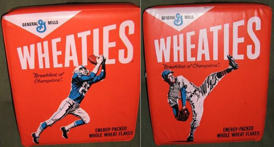 Wheaties Seat Cushion