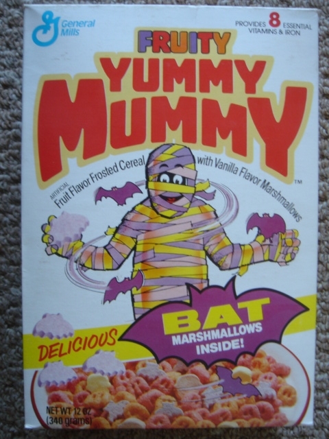 Yummy Mummy With Bat Marshmallows