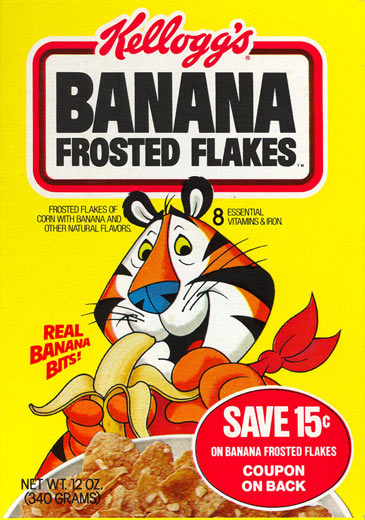 Banana Frosted Flakes Box