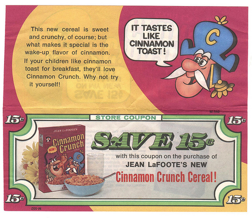 Cinnamon Crunch Coupon II