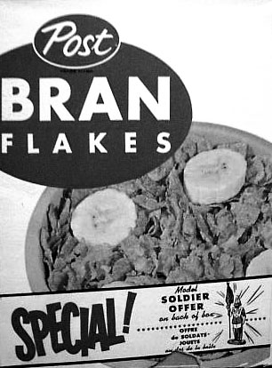 Classic Post Bran Flakes Box