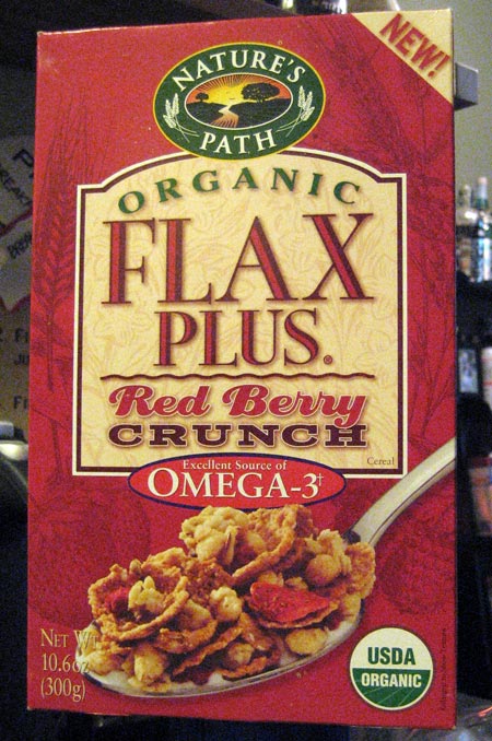 Flax Plus Red Berry Crunch - Front