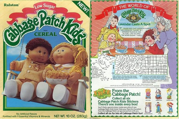 Cabbage Patch Kids (On A Swing) Box