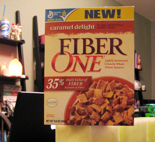 2008 Fiber One Caramel Box