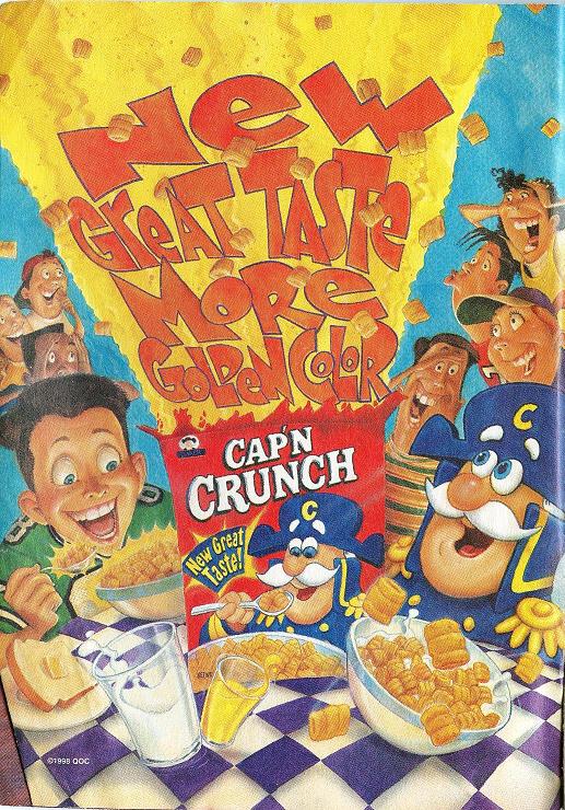 1998 Cap'n Crunch Ad