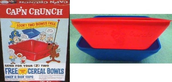 Cap'n Crunch Cereal Bowls Premium