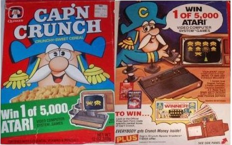 Cap'n Crunch Atari Giveaway