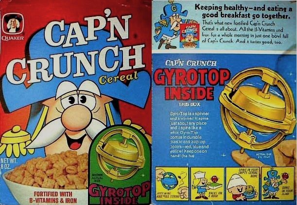 Cap'n Crunch Gyrotop Box