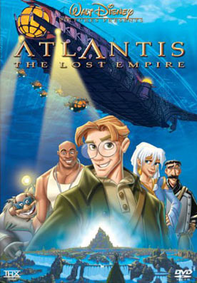 DVD Cover For Atlantis