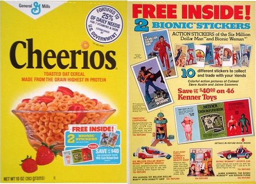 Cheerios Bionic Stickers