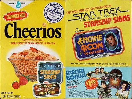 Cheerios Starship Signs Box