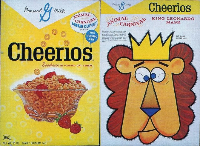 Cheerios King Leonardo Mask