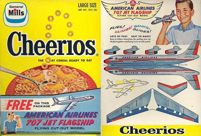 Cheerios 707 Jet Box