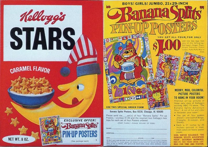 Stars Banana Splits Box