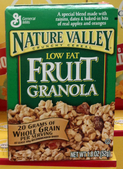 2009 Nature Valley Granola Box