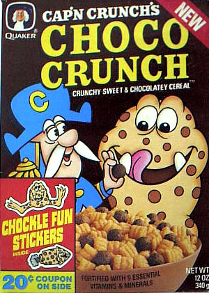 Choco Crunch Cereal Box