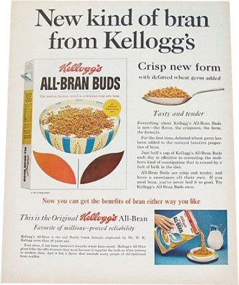Magazine Ad for All-Bran Buds
