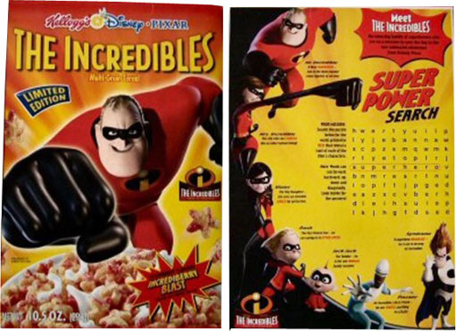 Incredibles Box - Front And Back