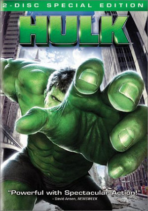 Hulk DVD Cover
