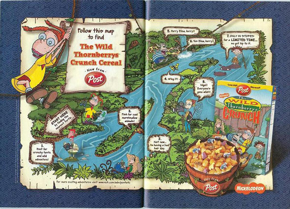 2000 Wild Thornberrys Crunch Ad