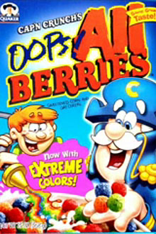 Cap'n Crunch® Instant Oatmeal - Oops! All Berries