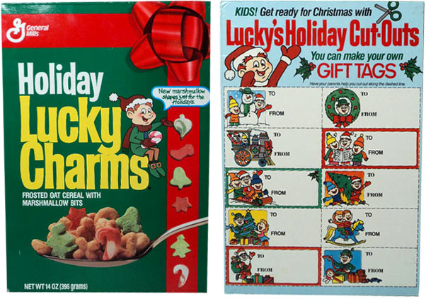 Holiday Lucky Charms - Front & Back
