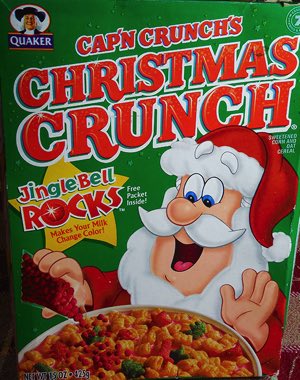 1998 Christmas Crunch Box