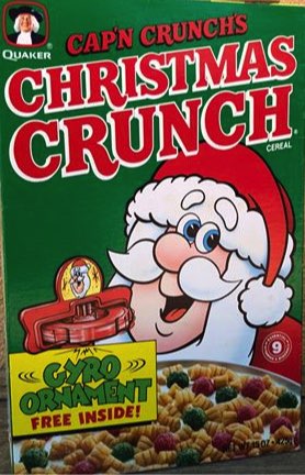 1992 Christmas Crunch Box