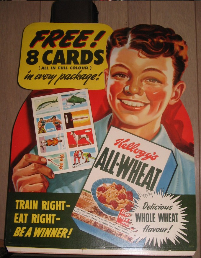 Kellogg's All-Wheat Store Display