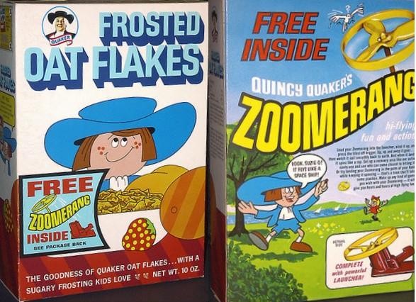 Frosted Oat Flakes Zoomerang Box