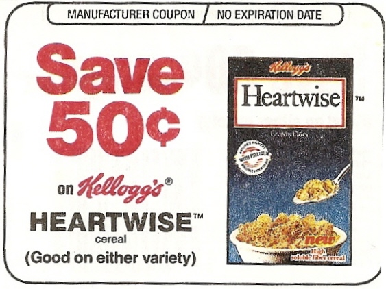 Heartwise Cereal Coupon