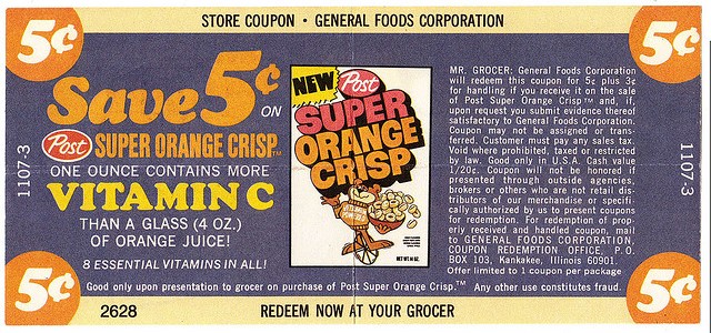 Old Super Orange Crisp Coupon