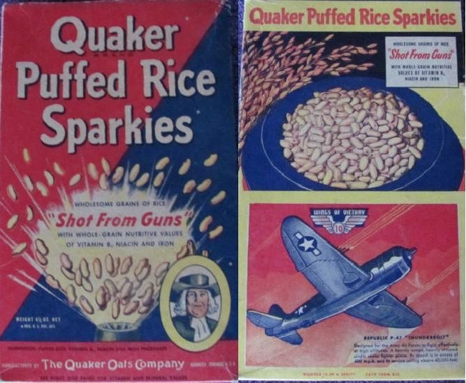Puffed Rice Sparkies - Front & Back